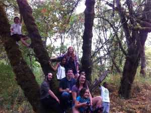 Some of the Youth Plaintiffs Gathering at Mt. Pisgah